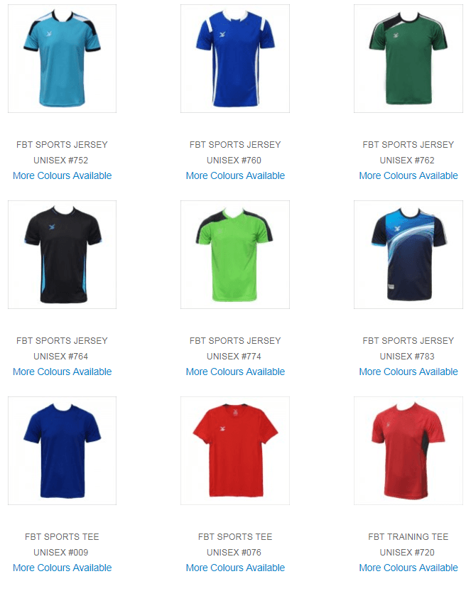fbt soccer jersey