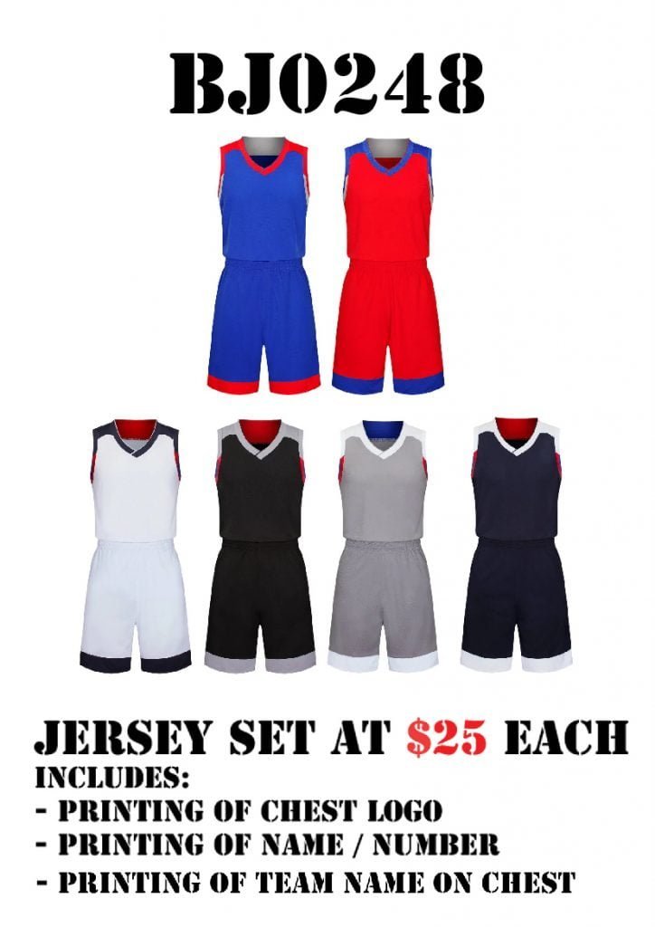 Printeesg 1 Jersey Vendor in Singapore Top quality Basketball jersey